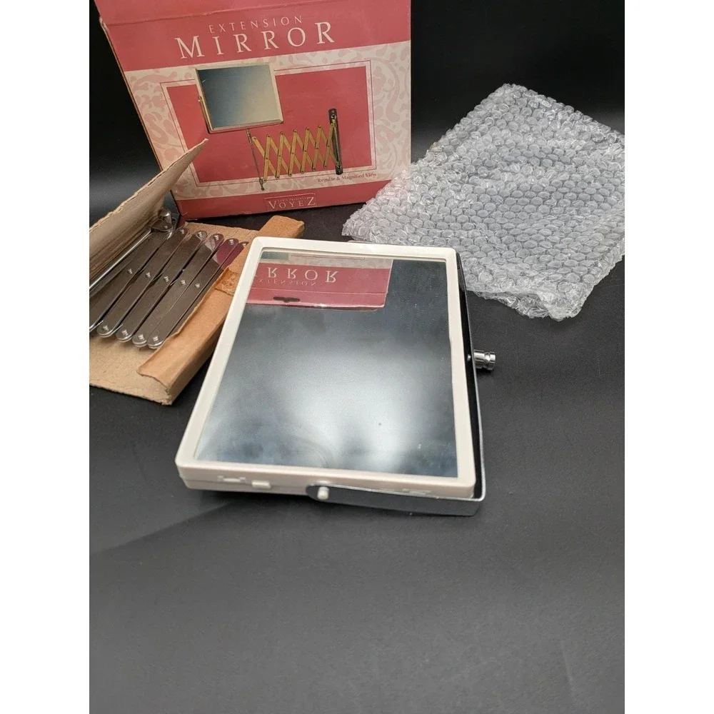 Vintage Paris Presents Voyez Extension Cosmetic Mirror 1992 NIB